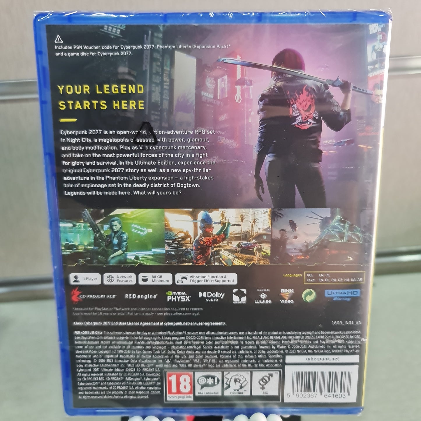 Cyberpunk 2077 Ultimate Edition PS5