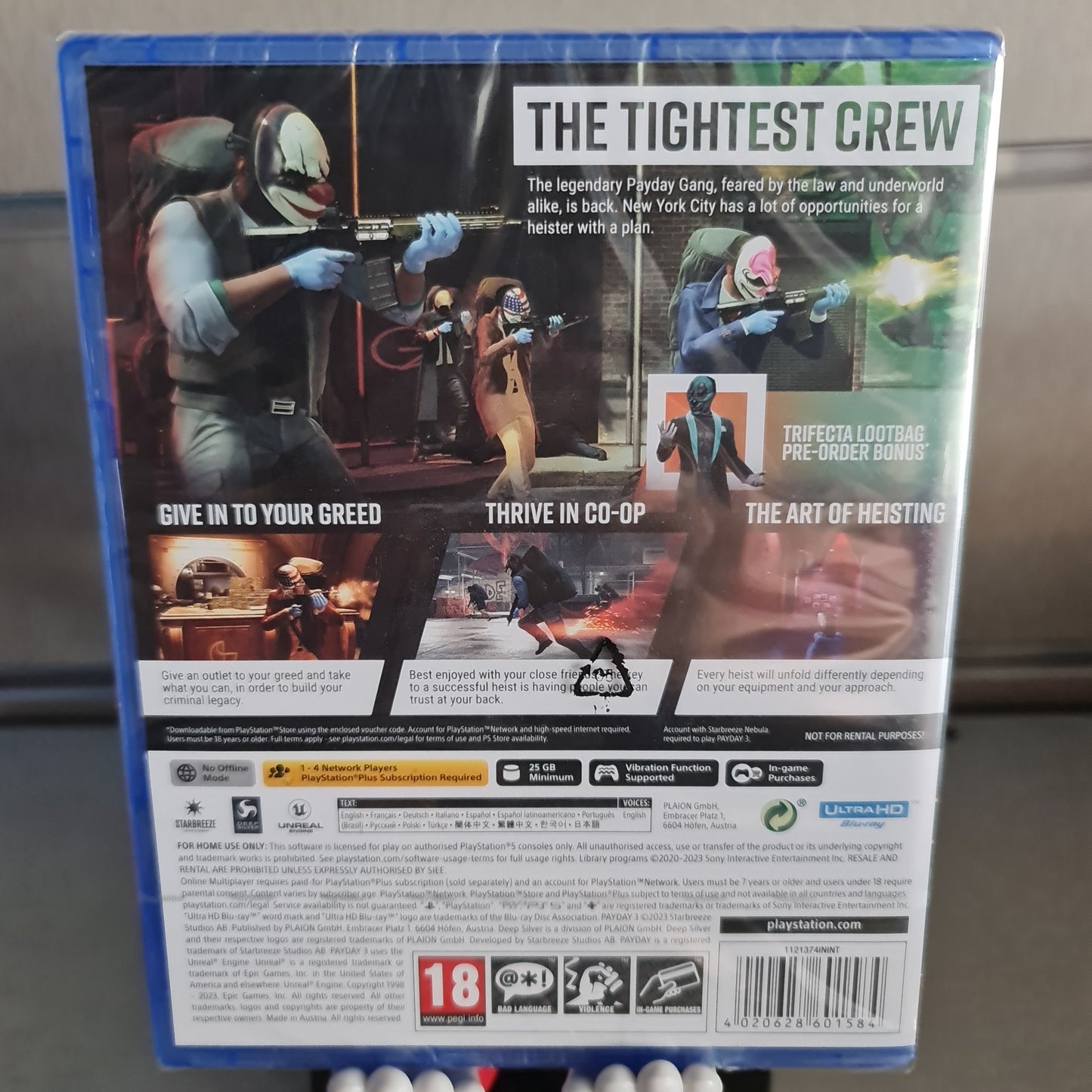 Payday 3 Day1 Edition PS5