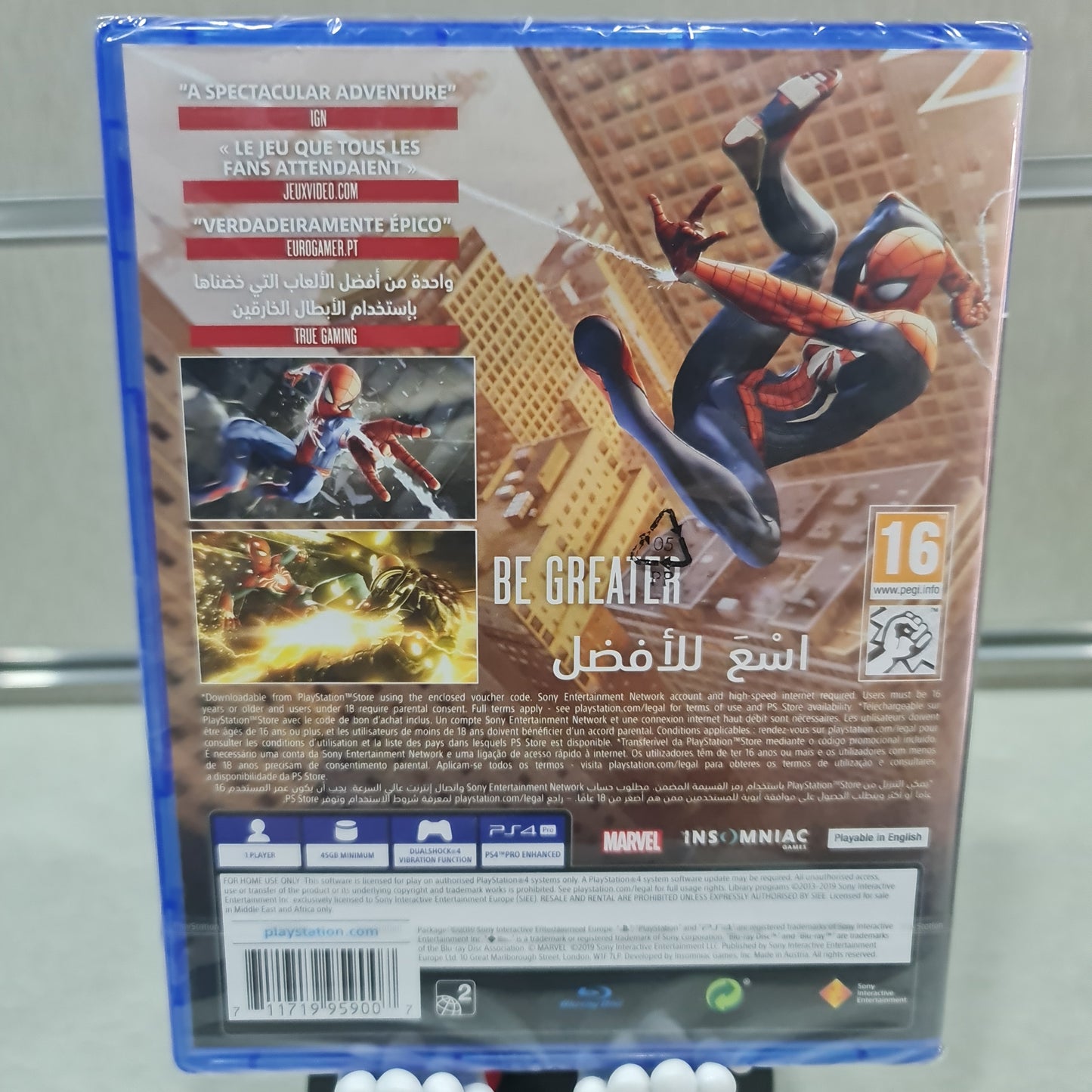 Marvel’s Spider Man PS4 (Arabic)