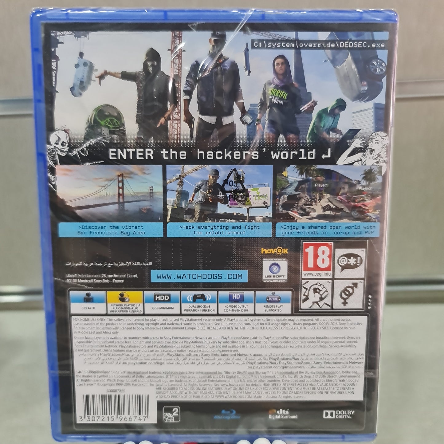 Watch Dogs 2  PS4
