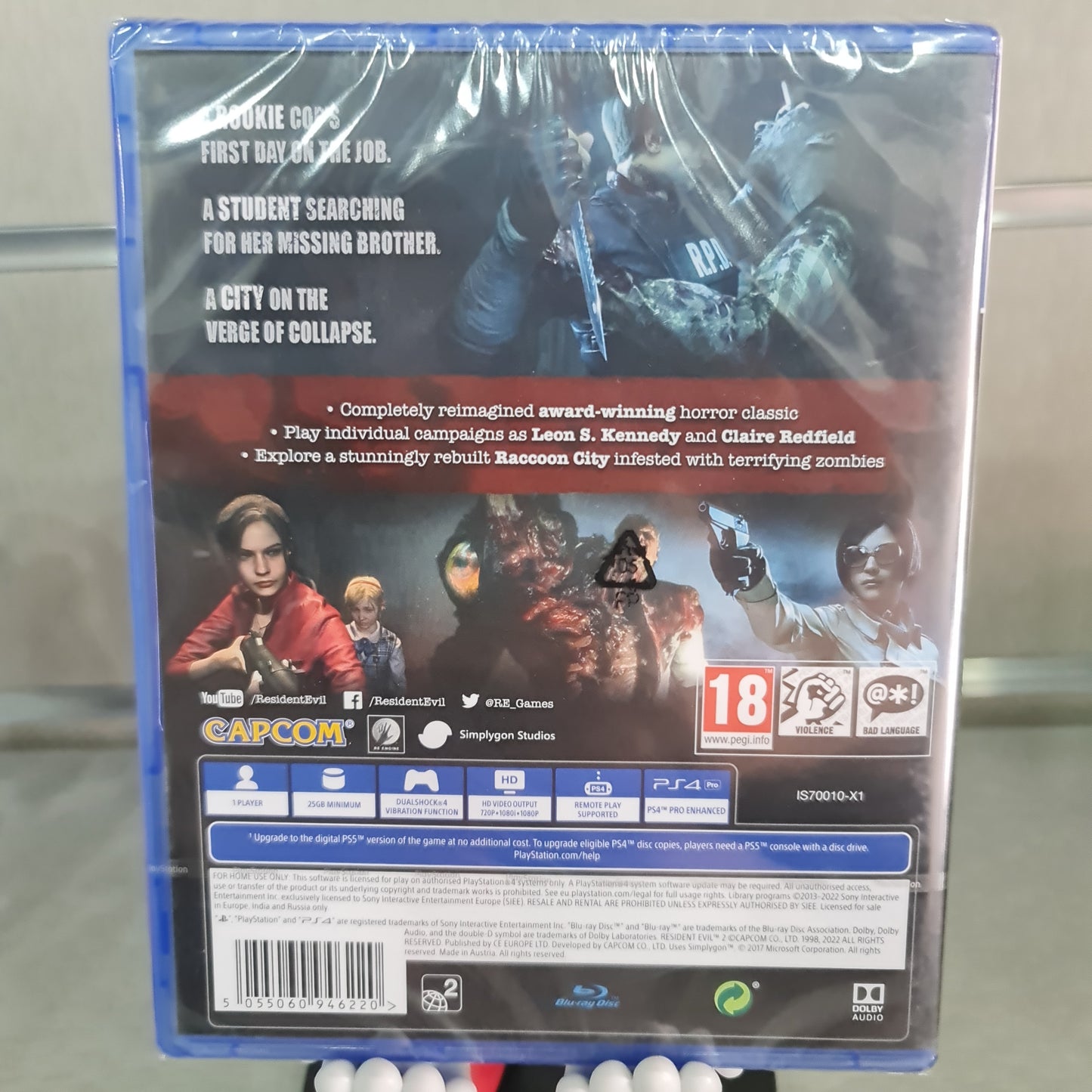 Resident Evil 2 PS4