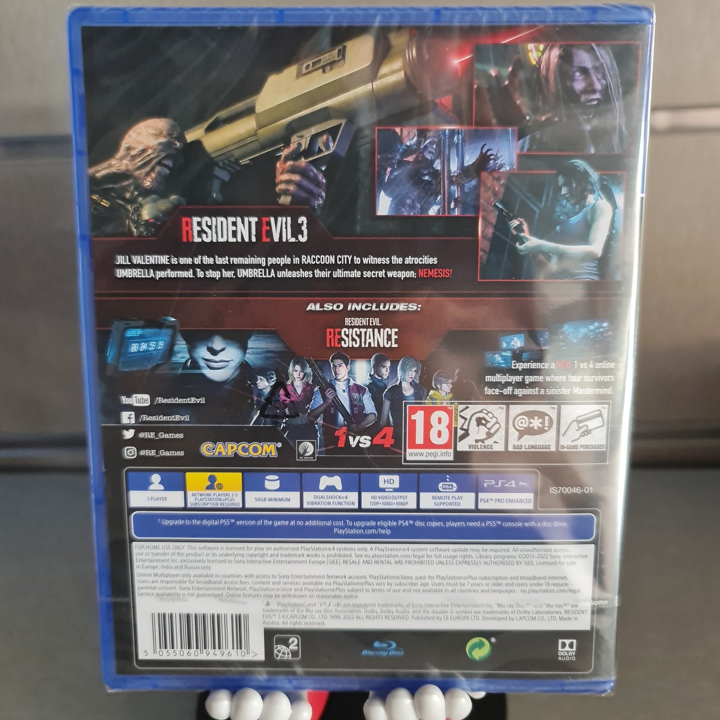 Resident Evil 3 PS4