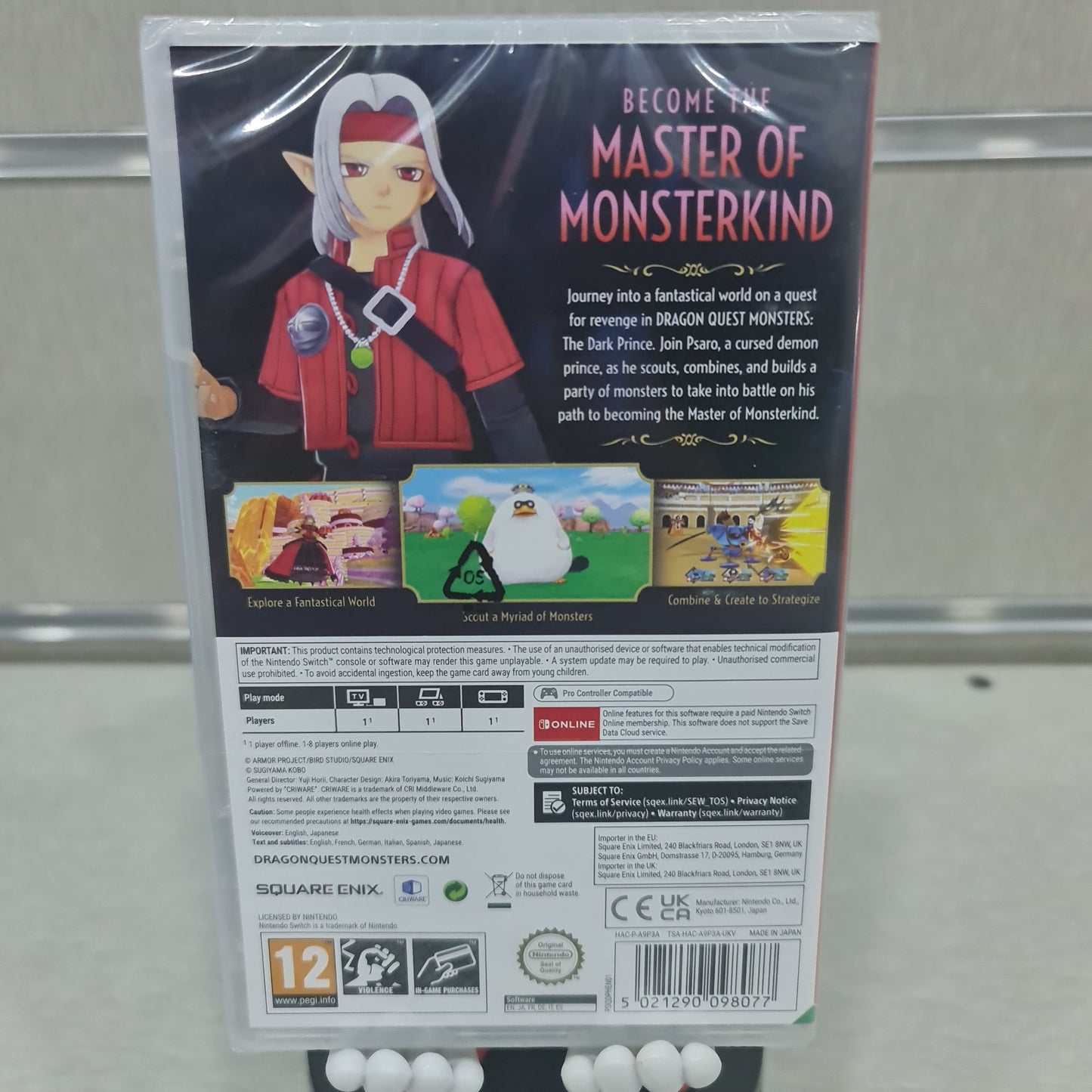 Dragon Quest Monsters: The Dark Prince SW