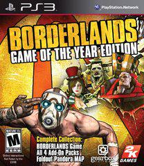Borderlands [Game of the Year] PS3 (Used CIB W/Manual&Map USA)