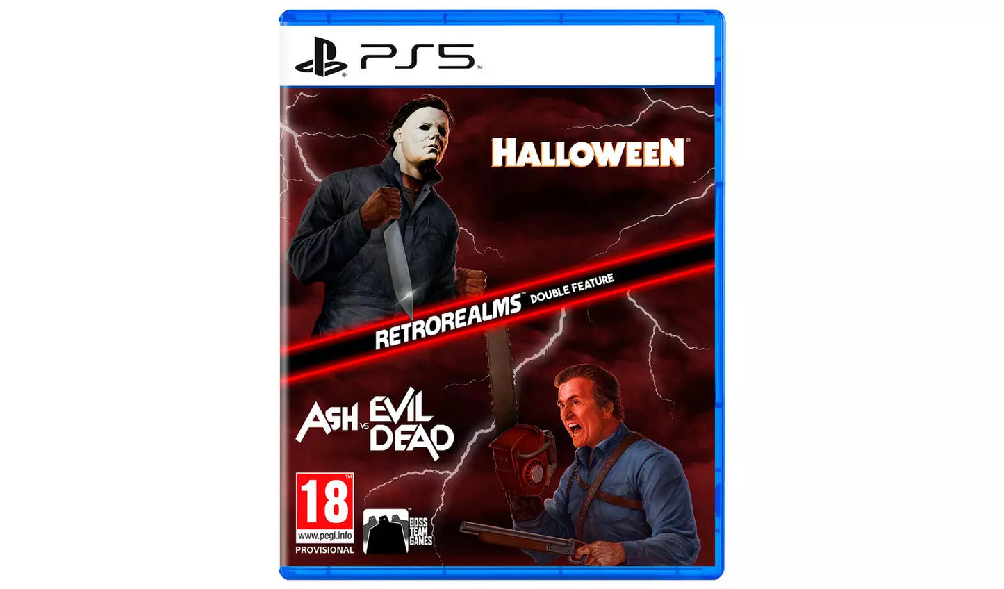 Halloween and Ash vs Evil Dead RetroRealms Double Feature PS5