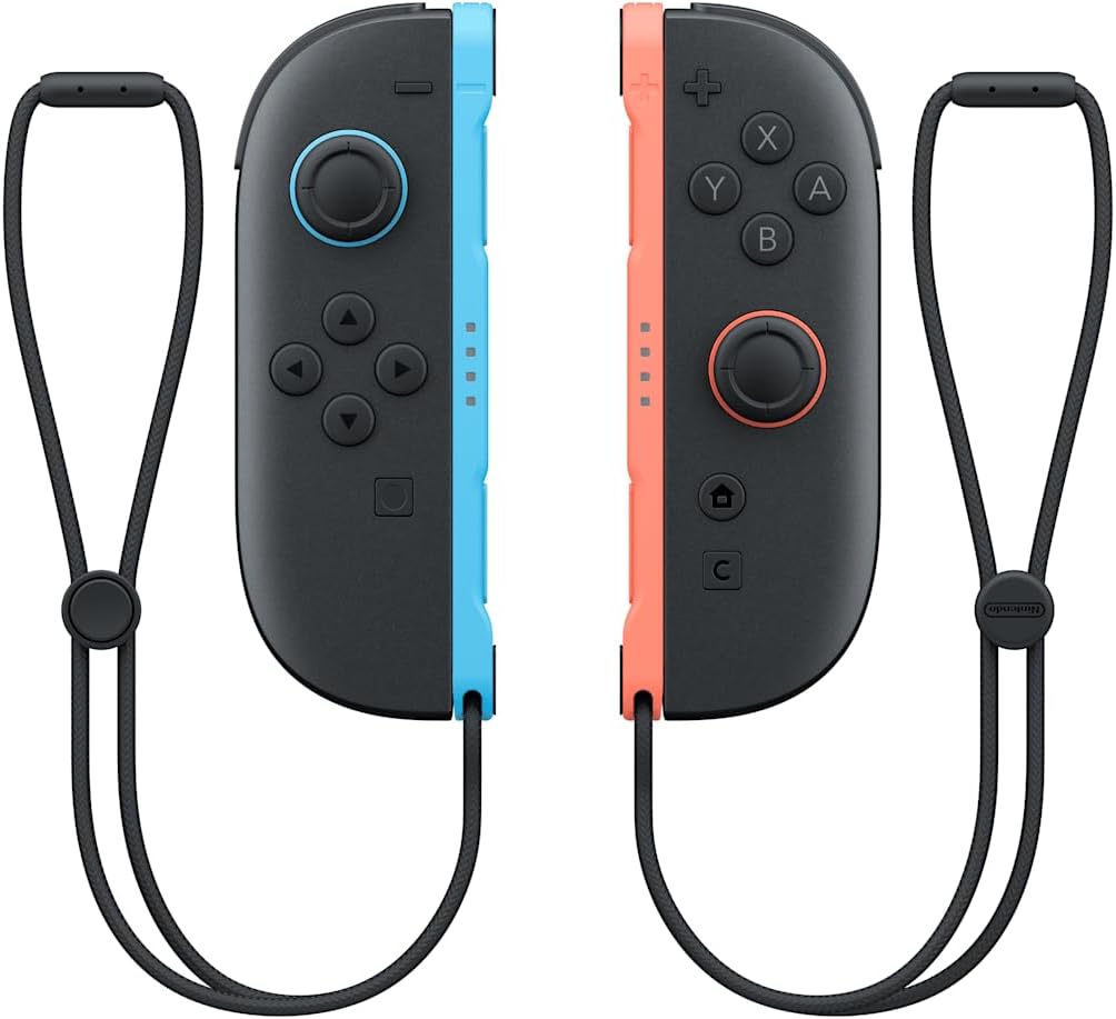 NS2 Joy-Con Controllers (Light Blue/Light Red)