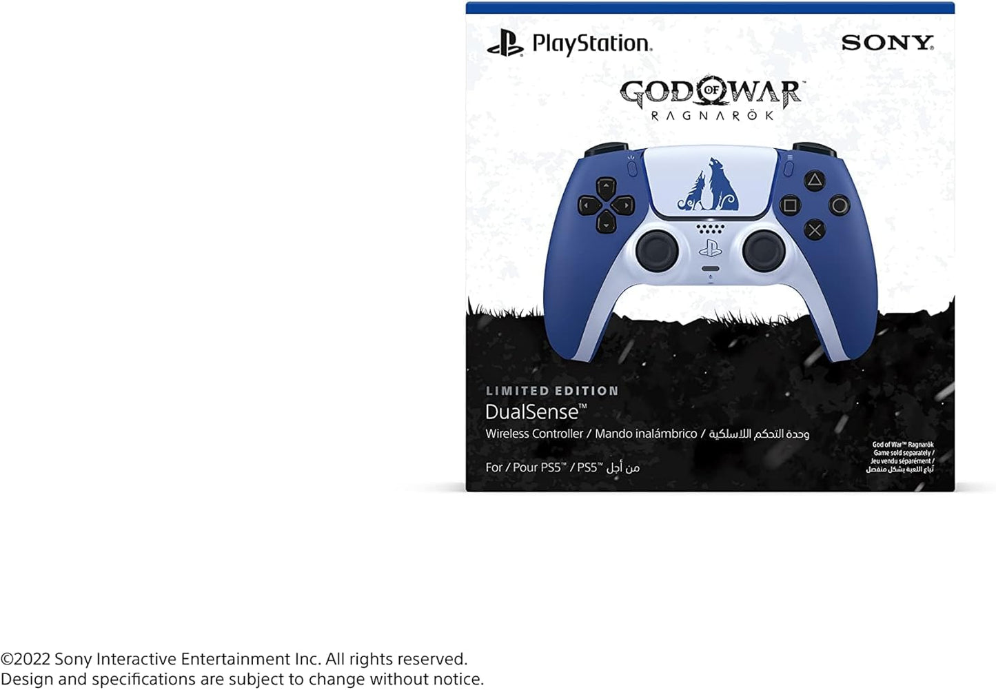 PS5 DualSense Controller - God of War Ragnarok Limited Edition