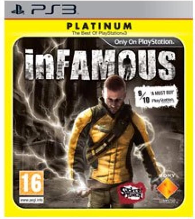 inFamous - Platinum Edition PS3 (Used CIB W/Manual PAL)