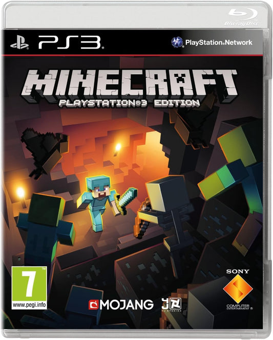 Minecraft PS3 (Used CIB W/Manual)Arabic