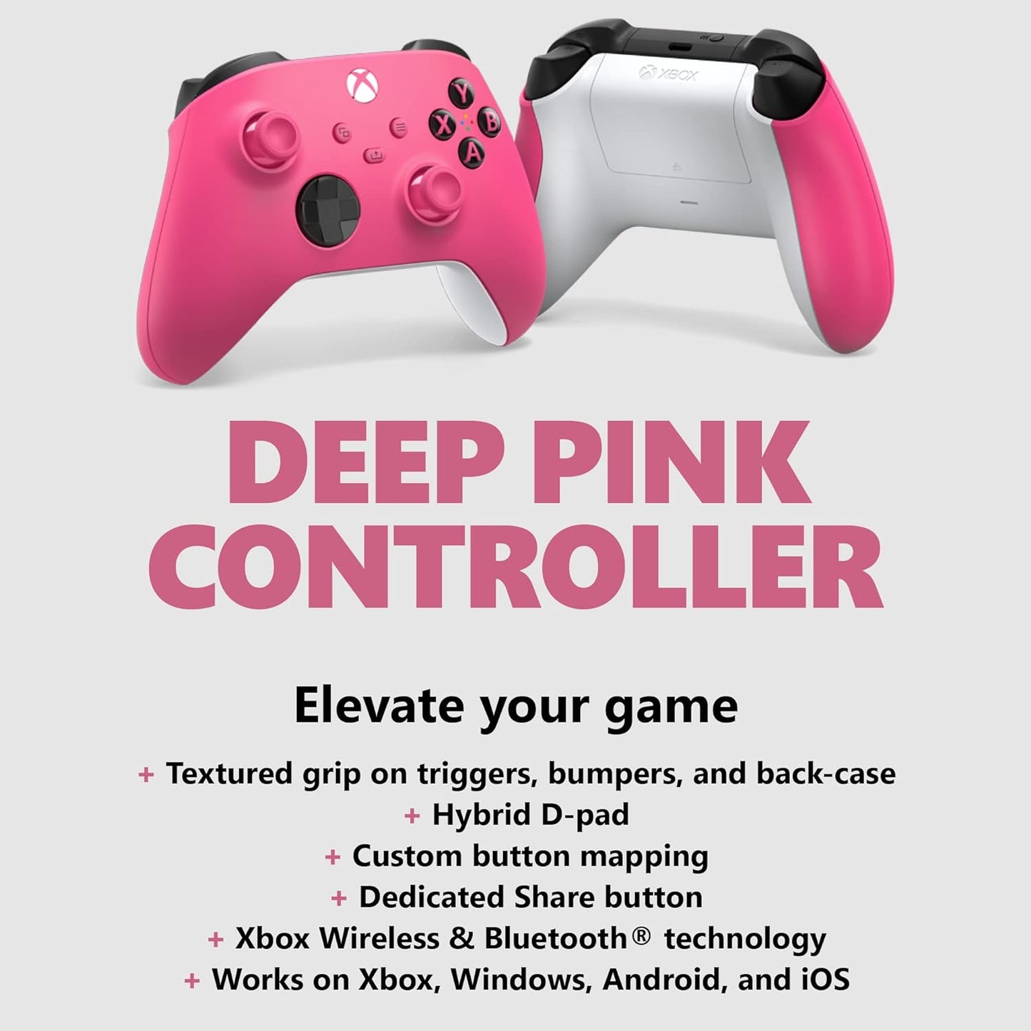 Xbox Series X|S Controller Deep Pink