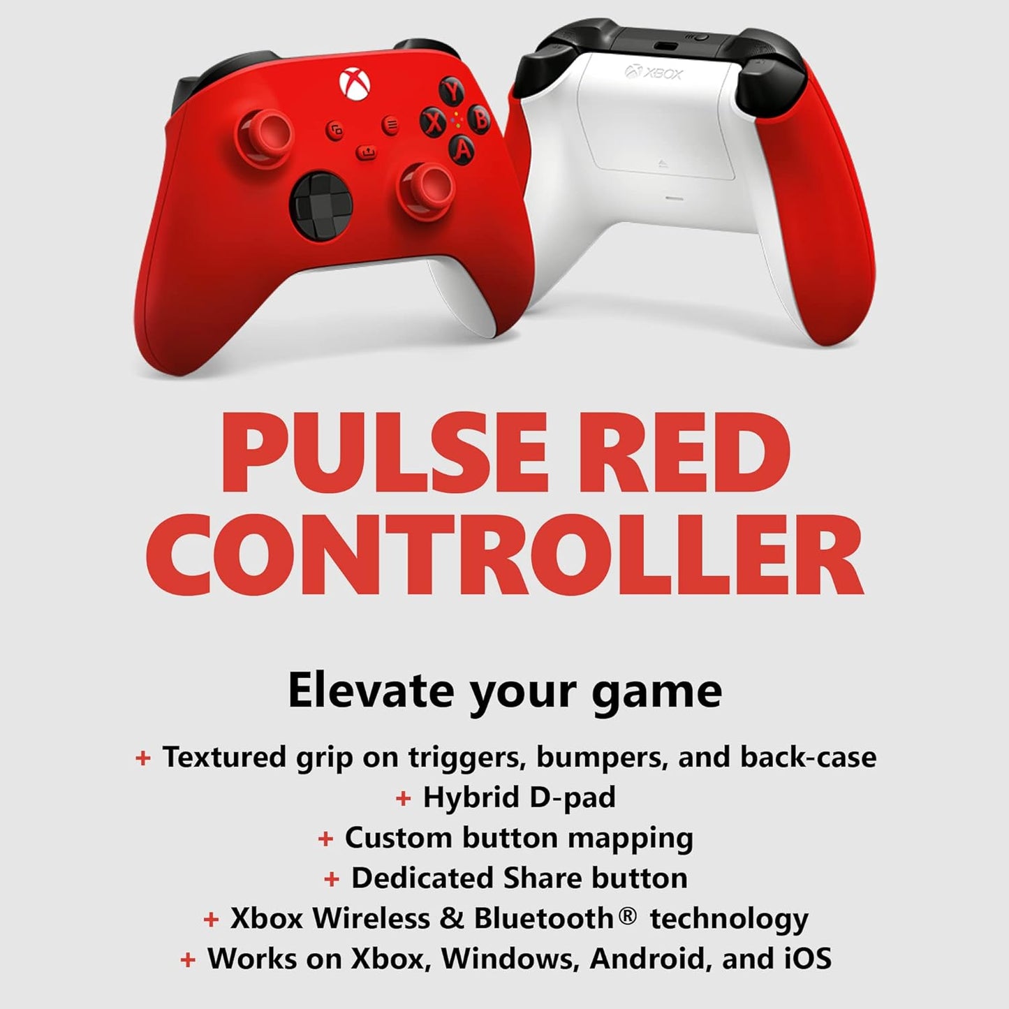 Xbox Series X|S Controller Pulse Red