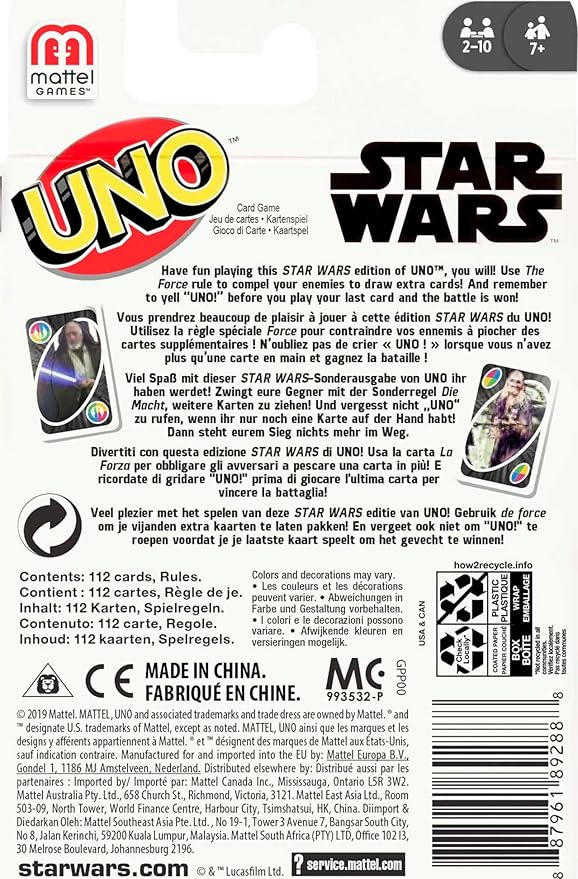 UNO Star Wars