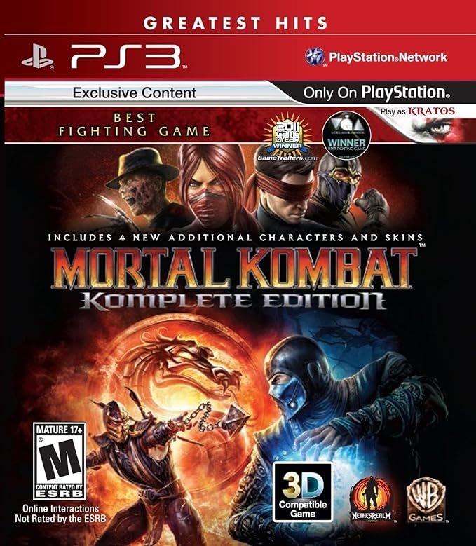 Mortal kombat komplete edition PS3 (Used)