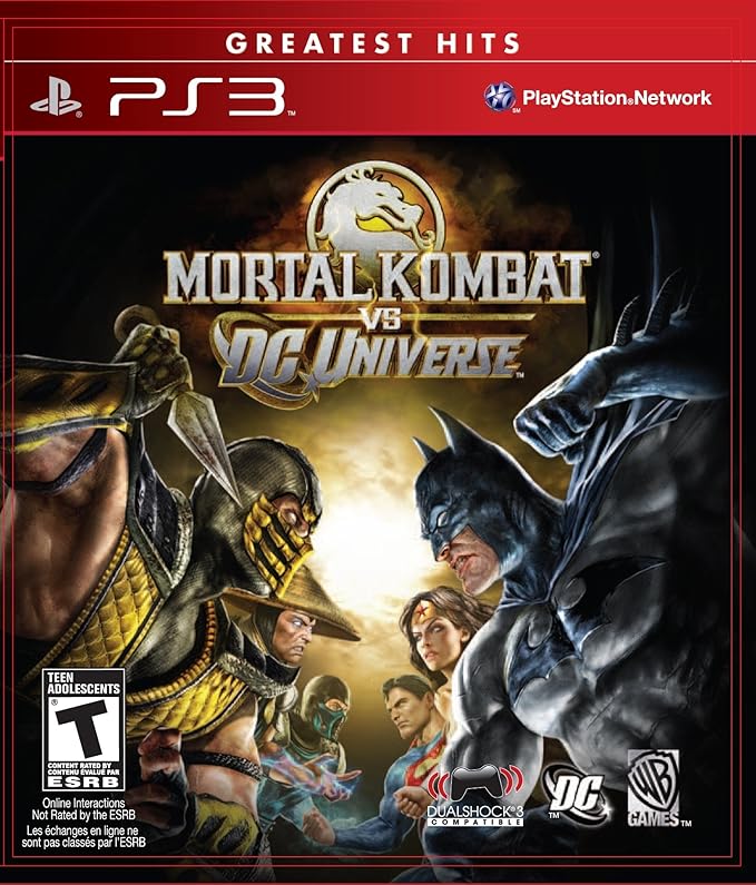 Mortal Kombat vs. DC Universe [Greatest Hits] PS3 (Used CIB W/Manual)
