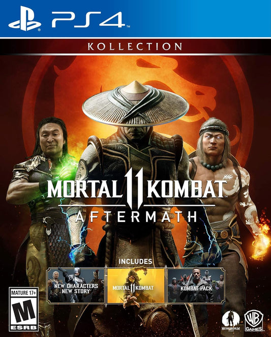 Mortal Kombat 11: Aftermath Kollection PS4 (Used)USA