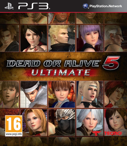 Dead or Alive 5 Ultimate PS3 (Used CIB W/Manual)
