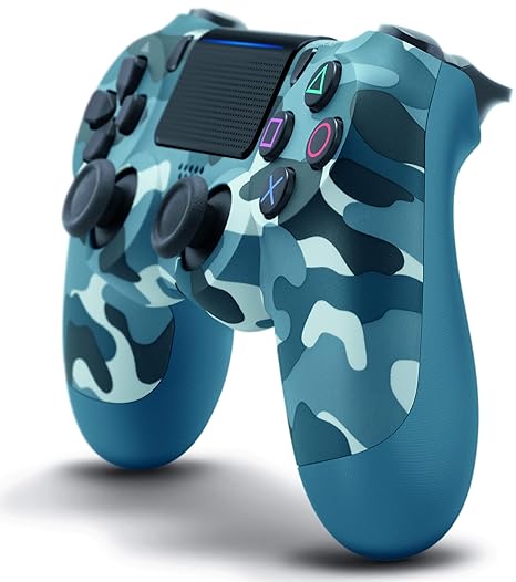 PS4 Wireless Controller Blue Camouflage + Free Cable (copy)