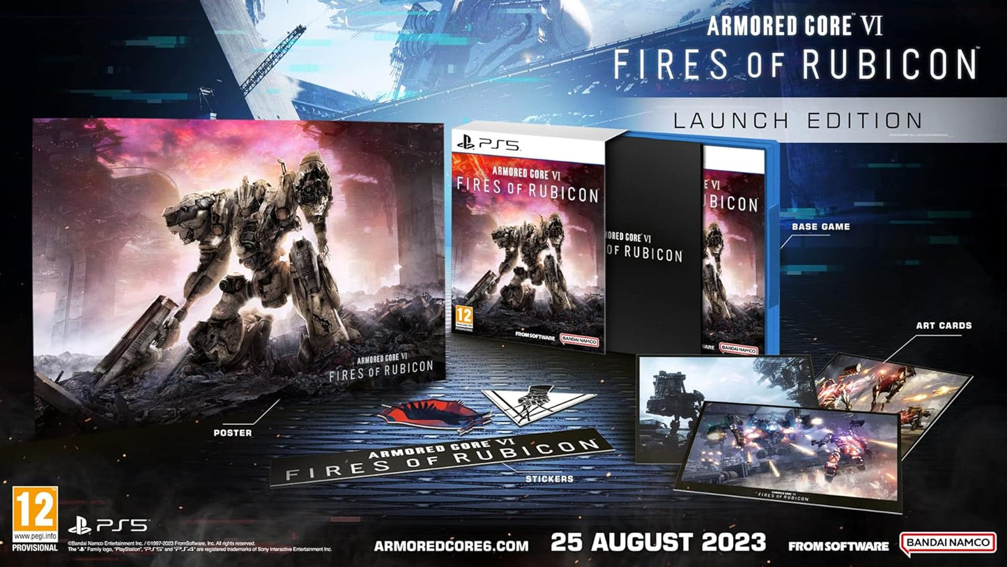 Armored Core VI Fires of Rubicon Day 1 Launch Edition PS5