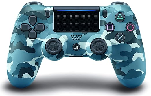 PS4 Wireless Controller Blue Camouflage + Free Cable (copy)