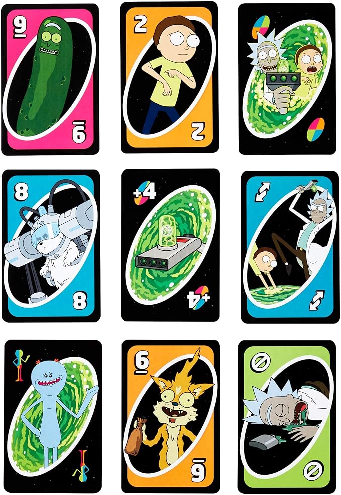 Uno Rick and Morty