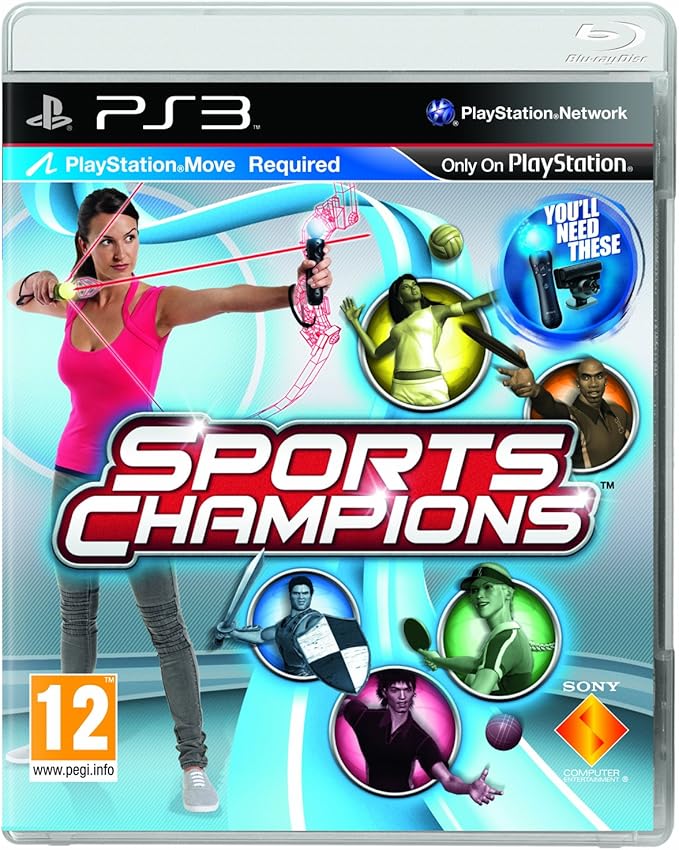 Sports Champions - Move Required PS3 (Used CIB W/Manual)
