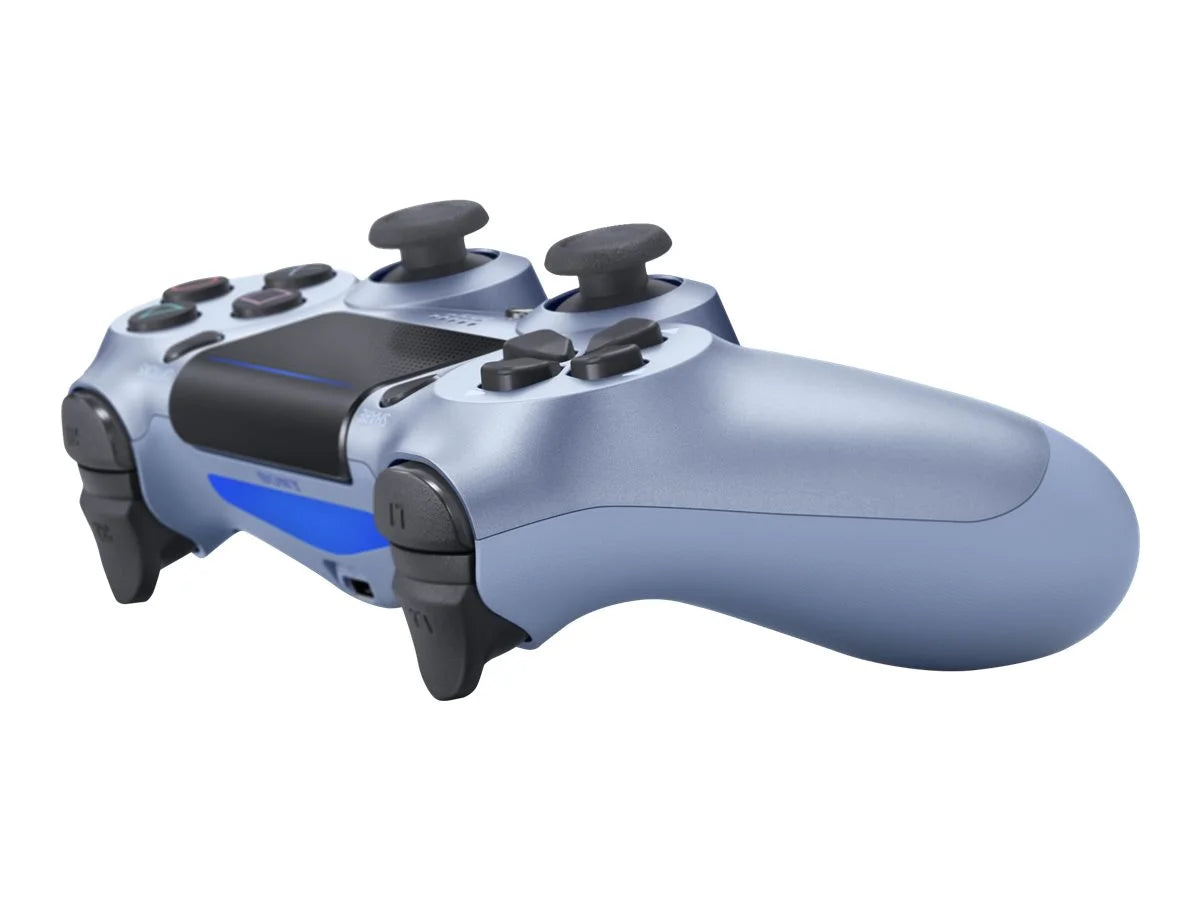 PS4 Wireless Controller Titanium Blue + Free Cable (copy)