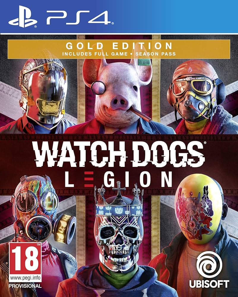 Watch Dogs: Legion [Gold Edition] Arabic PS4 (Used)