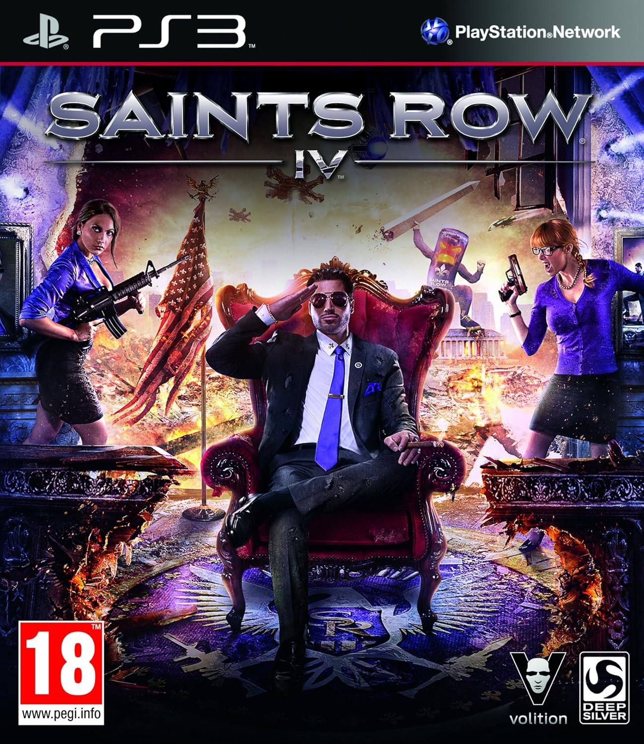 Saints Row IV PS3 (Used NM)