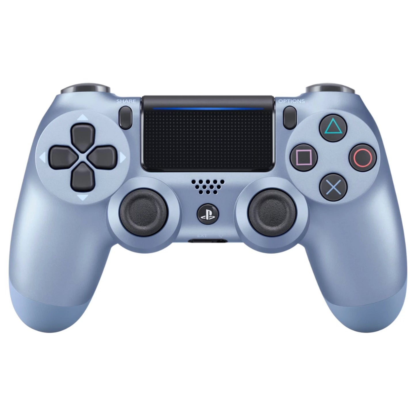 PS4 Wireless Controller Titanium Blue + Free Cable (copy)