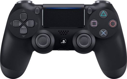 PS4 Wireless Controller Jet Black + Free Cable (copy)