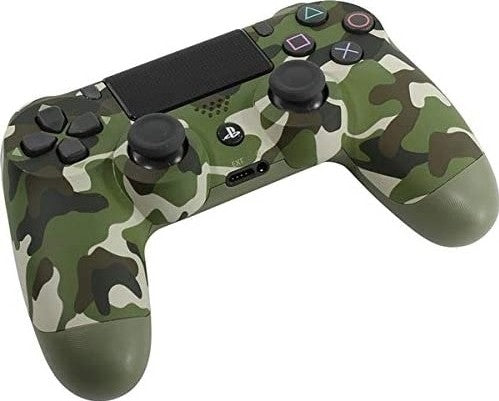PS4 Wireless Controller Green Camouflage+ Free Cable(copy)