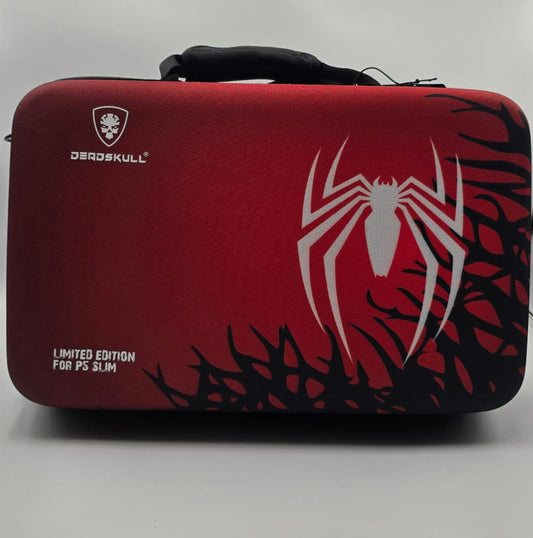 Dead Skull PS5 Slim Carrying Bag Spider Man Limted Edition black
