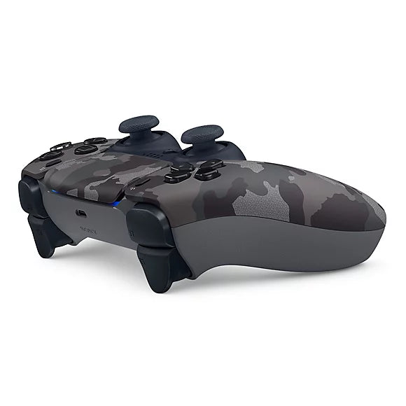 PS5 DualSense Controller - Gray Camouflage
