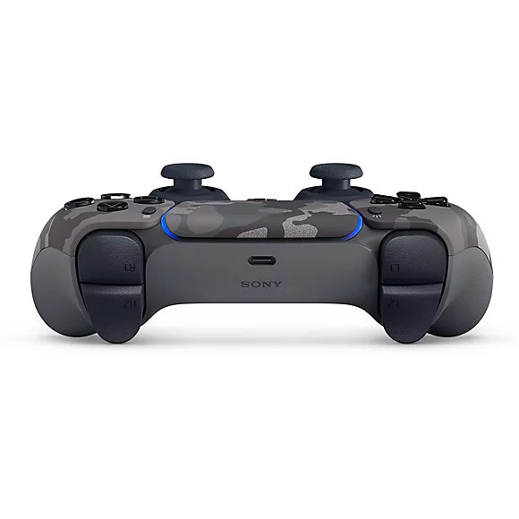 PS5 DualSense Controller - Gray Camouflage