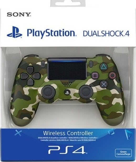 PS4 Wireless Controller Green Camouflage+ Free Cable(copy)