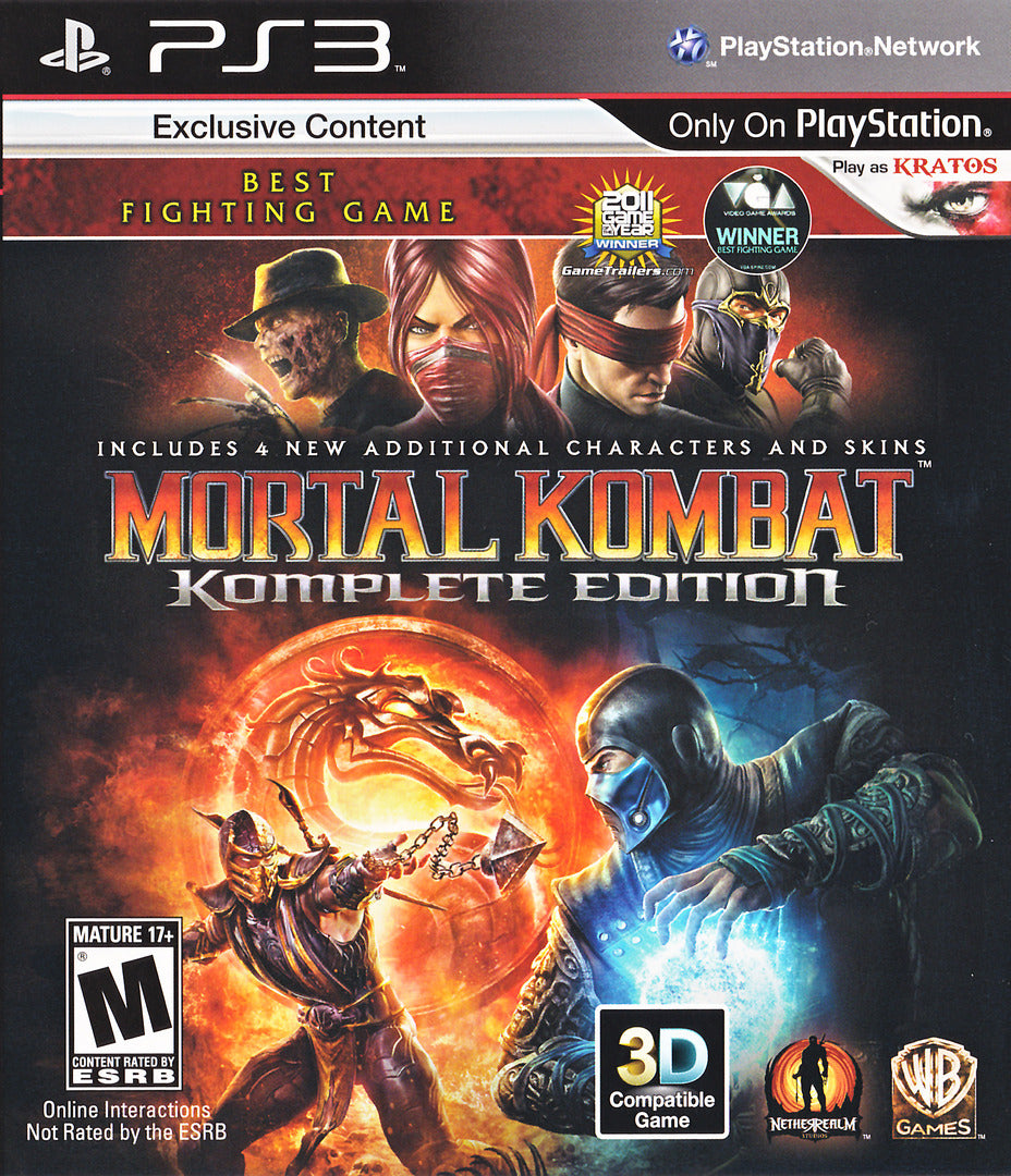 Mortal Kombat Komplete Edition PS3
