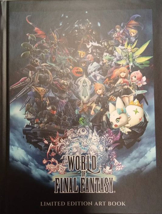 World of Final Fantasy Limited Edition Art Book PS4 (Used)
